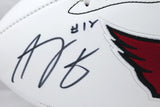AJ Green Autographed Arizona Cardinals Logo Football- Beckett W *Black Image 2