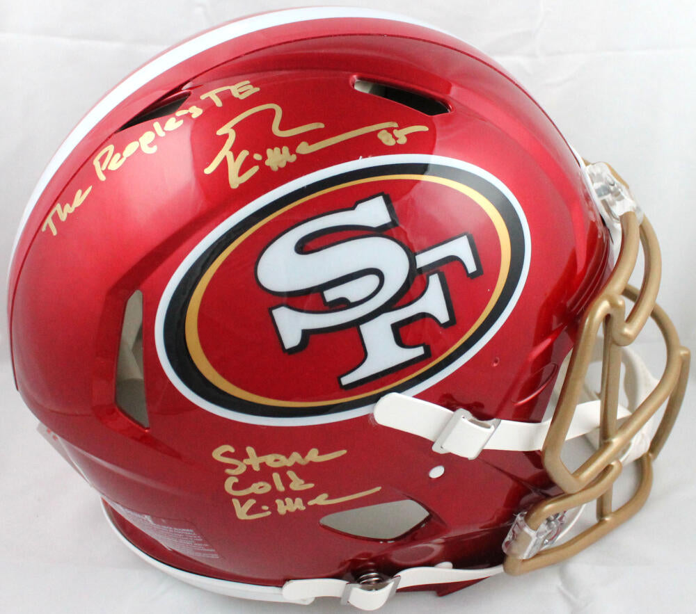 George Kittle Signed San Francisco 49ers Salute To Service NFL