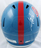 AJ Brown DK Metcalf Autographed Ole Miss Rebels F/S Speed Helmet-Beckett W Hologram *White Image 5