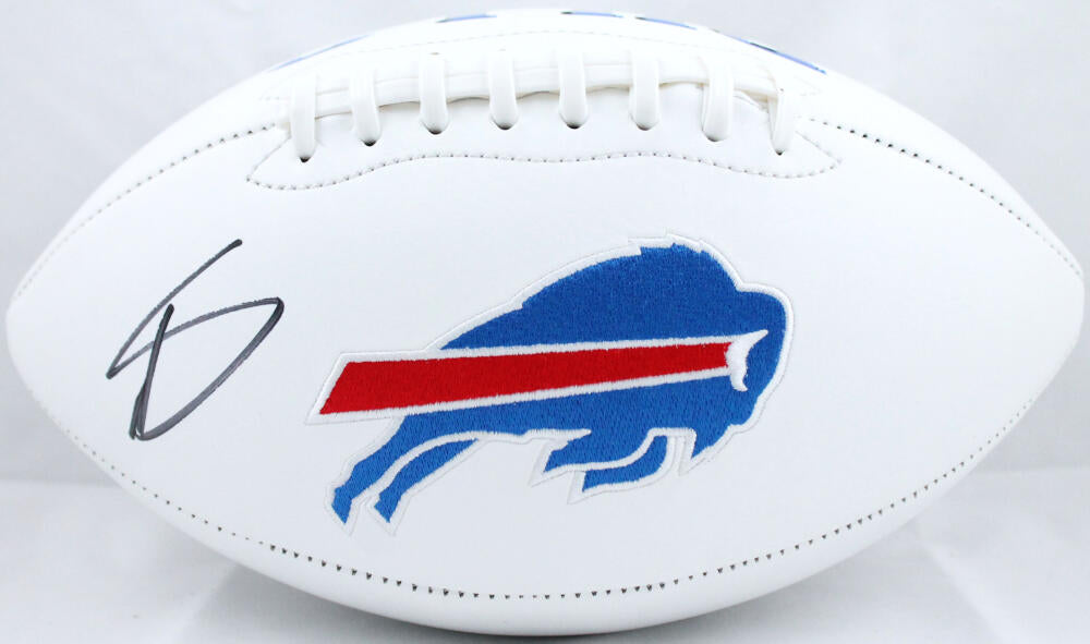 Stefon Diggs of the Buffalo Bills signed autographed football