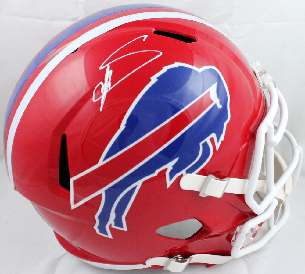 Stefon Diggs Buffalo Bills Autographed Riddell Speed Mini Helmet