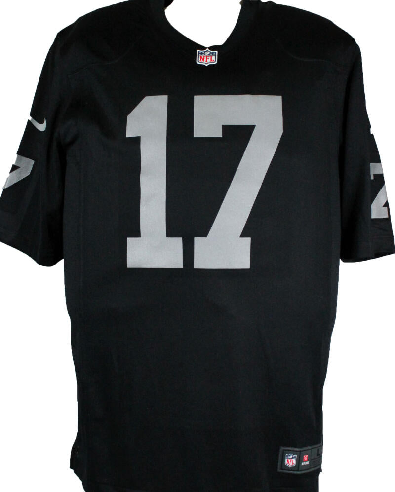 Davante Adams Autographed Raiders White Nike Game Jersey- Beckett