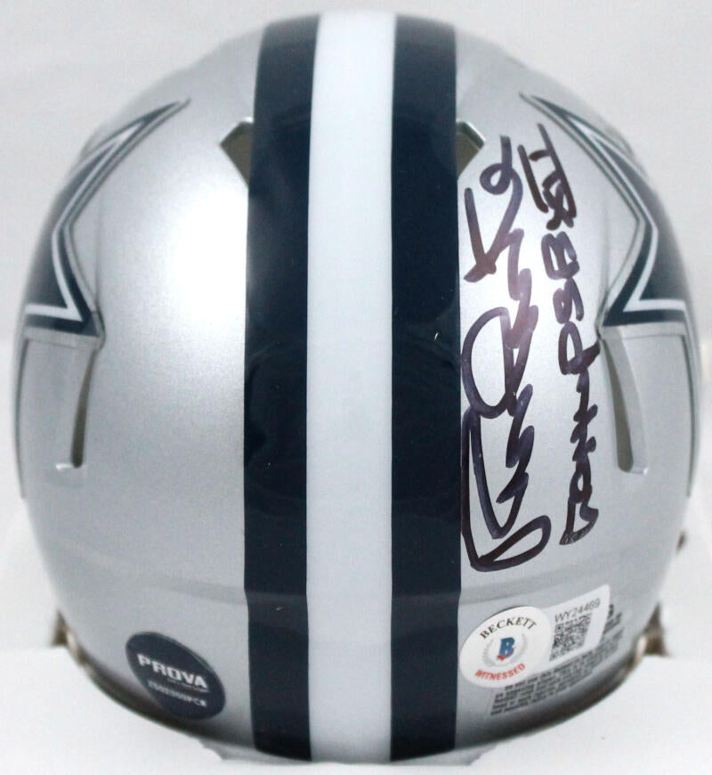 Randy White Signed Dallas Cowboys Speed Flash NFL Mini Helmet