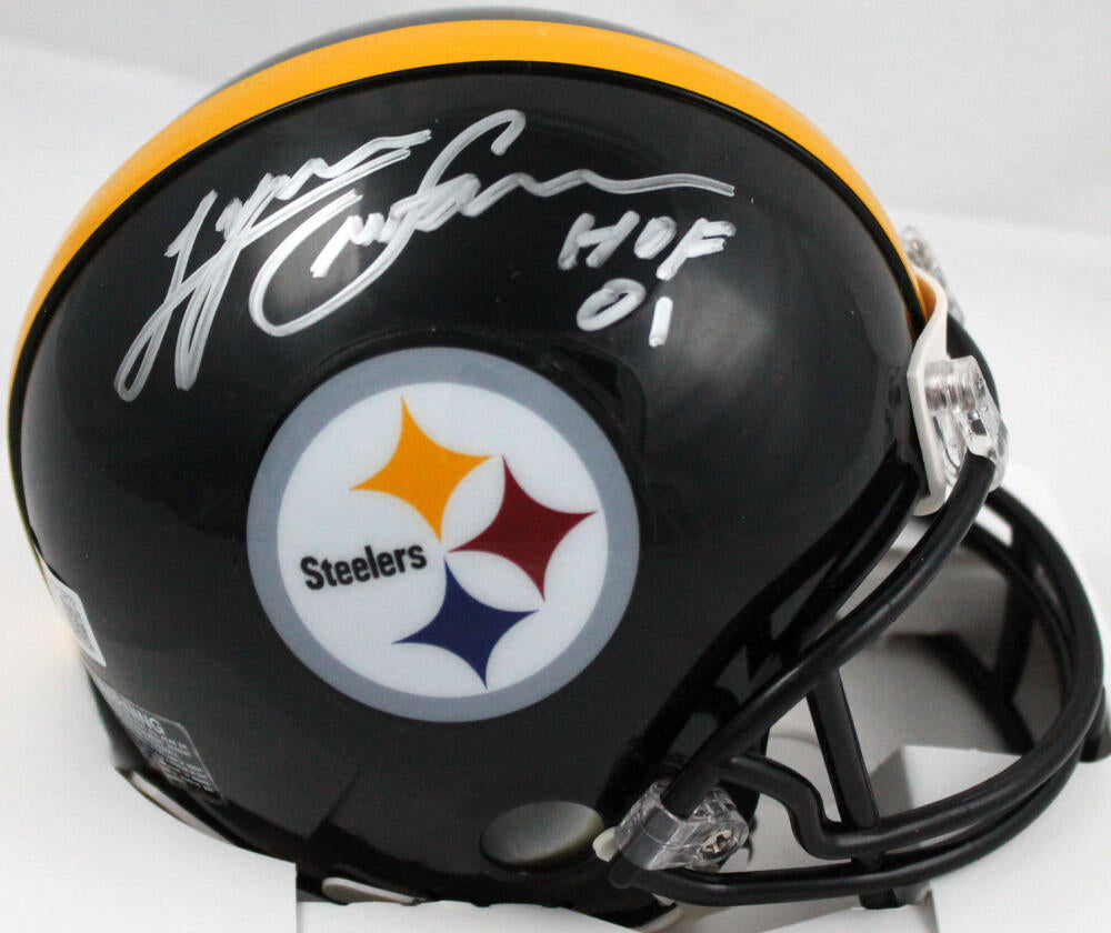 Lynn Swann Autographed Pittsburgh Steelers Mini Helmet w/HOF-Beckett W –  The Jersey Source