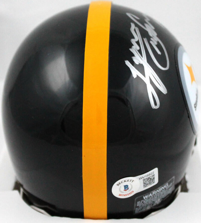 Lynn Swann Signed Pittsburgh Steelers Black Authentic Helmet