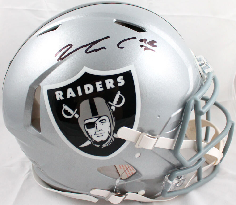Maxx Crosby Autographed Las Vegas Raiders Flash Alternate Helmet –