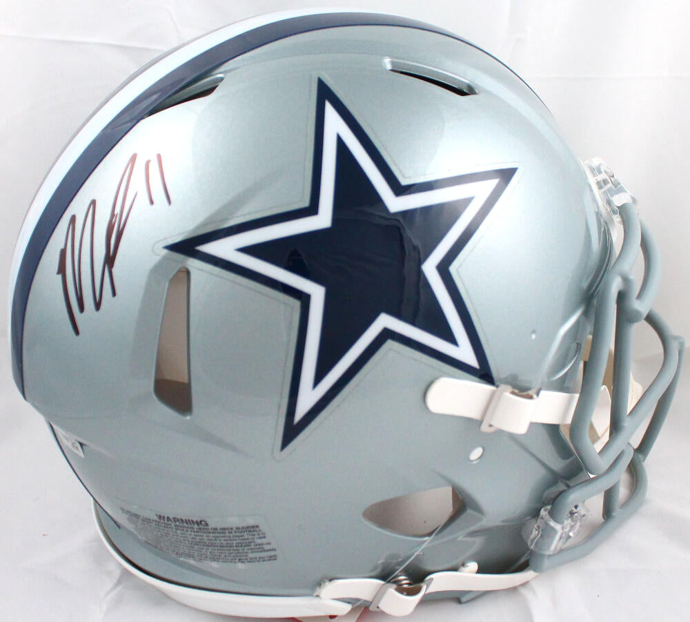 Micah Parsons Autographed Signed Dallas Cowboys Speed F/S Helmet - Fanatics  Black