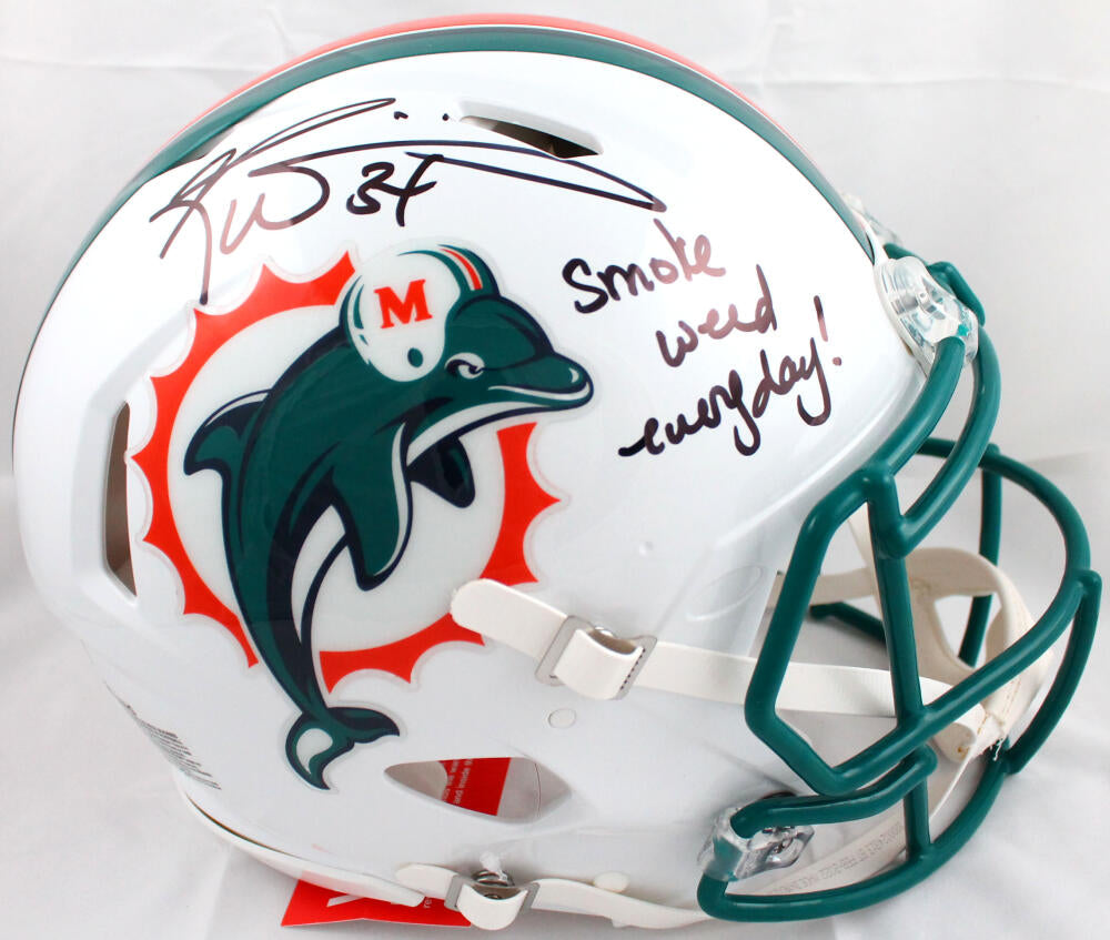 Ricky Williams Autographed Signed Miami Dolphins Eclipse Black