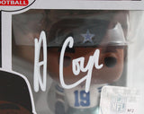Amari Cooper Signed Dallas Cowboys Funko Pop Figurine 124-Beckett W Hologram *White Image 2