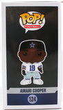 Amari Cooper Signed Dallas Cowboys Funko Pop Figurine 124-Beckett W Hologram *White Image 4