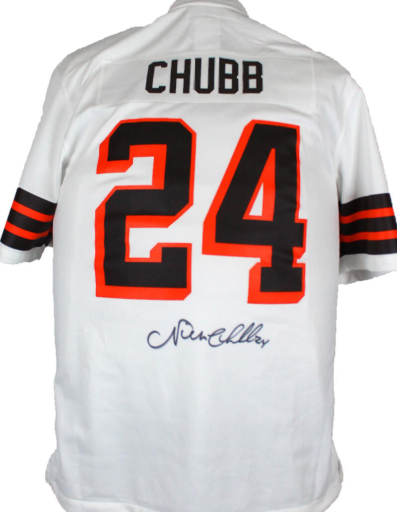 Nick Chubb Signed Browns Jersey (Beckett)