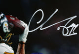 Chase Claypool Signed Pittsburgh Steelers 8x10 Catch FP Photo-Beckett W Hologram *White Image 2