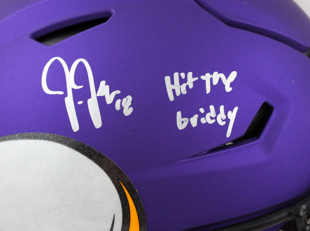 Justin Jefferson Signed Vikings Jersey Inscribed The Griddy (Beckett  Hologram)