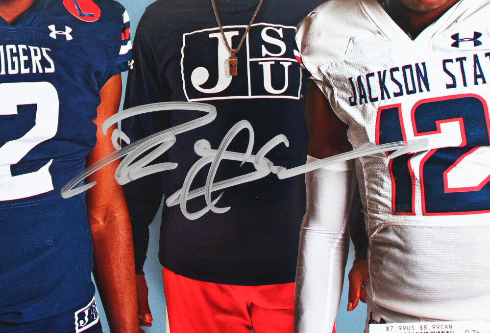Deion Sanders Autographed Pro Style Baseball Jersey- Beckett W