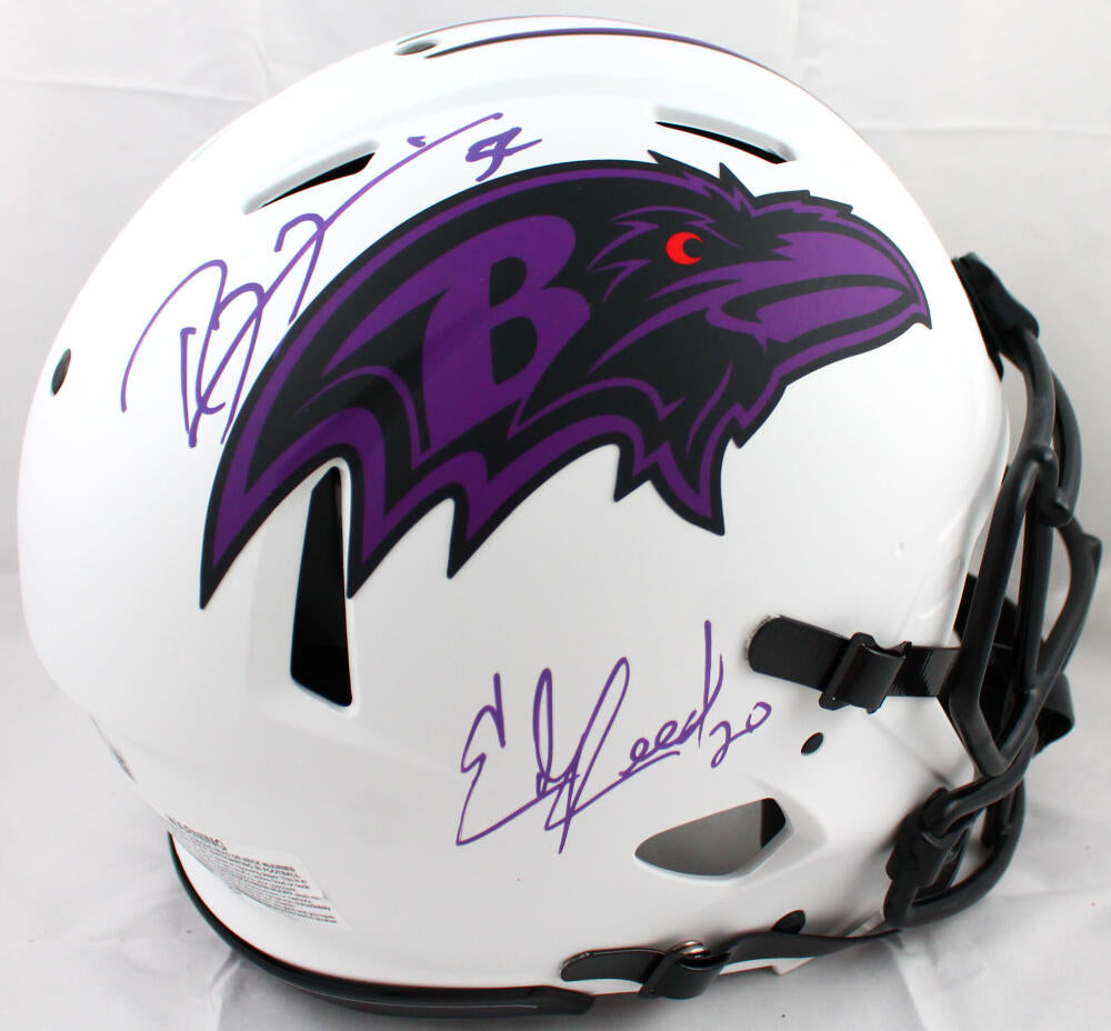 Ray Lewis Autographed Signed Baltimore Ravens FS Speed Helmet 