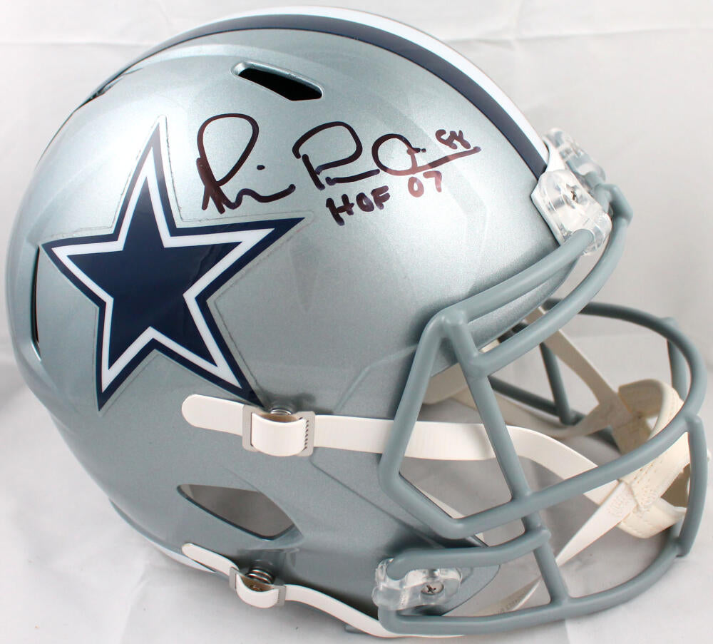 Michael Irvin Dallas Cowboys Autographed Pro Football with HOF