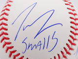 The Sandlot Autographed OML Baseball w/ 7 Actors- Beckett W Hologram *Blue Image 2