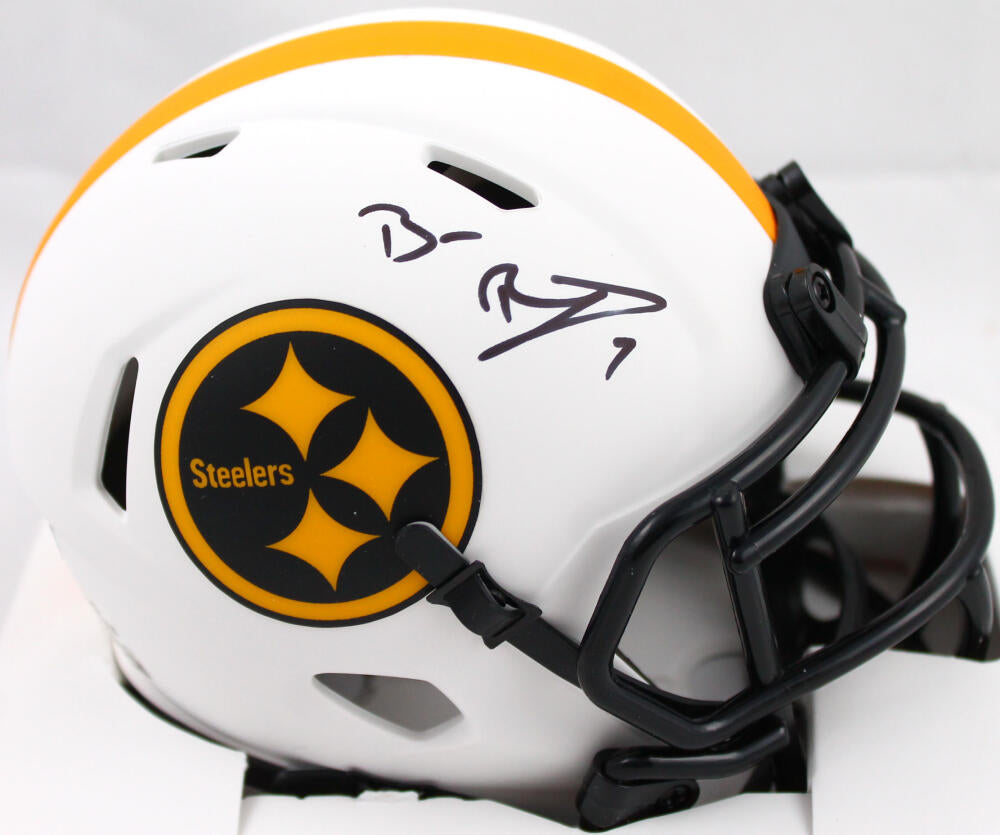 Ben Roethlisberger Autographed Pittsburgh Steelers Lunar Speed