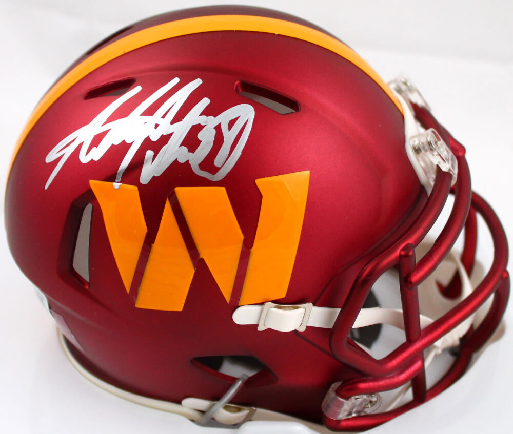 Washington Commanders Helmets, Commanders Signed Helmet