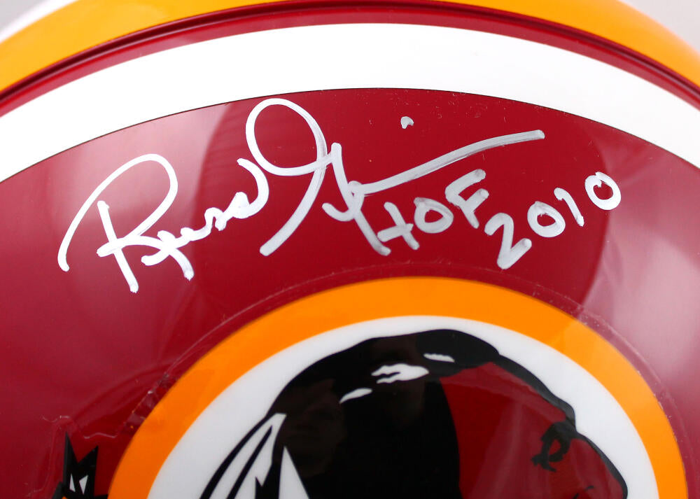 Russ Grimm Autographed/Signed Washington Redskins TB Mini Helmet HOF B –  Super Sports Center