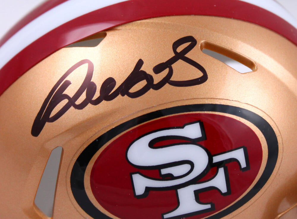 Deebo Samuel Autographed San Francisco 49ers Flash Mini Helmet (JSA)