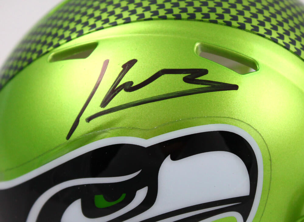 Kenneth Walker III Autographed Seattle Seahawks Mini Helmet-Beckett W – The  Jersey Source