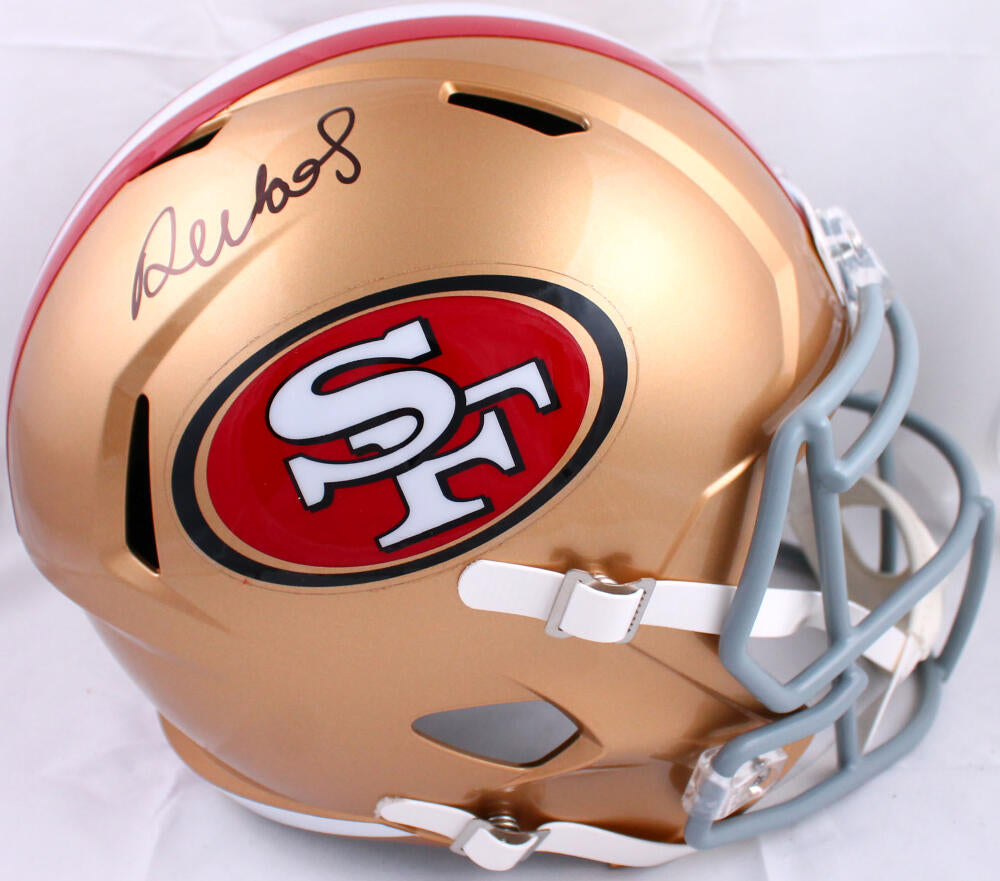 Deebo Samuel Signed San Francisco 49ers Riddell Speed Mini Helmet - Beckett