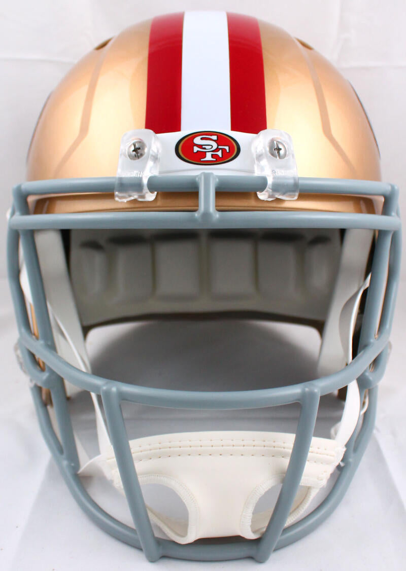 Deebo Samuel Signed 49ers Mini Speed Replica Lunar Eclipse Helmet JSA