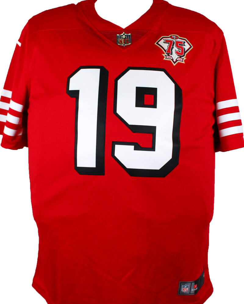 Men's Nike Deebo Samuel White San Francisco 49ers 75th Anniversary 2nd  Alternate Vapor Limited Jersey