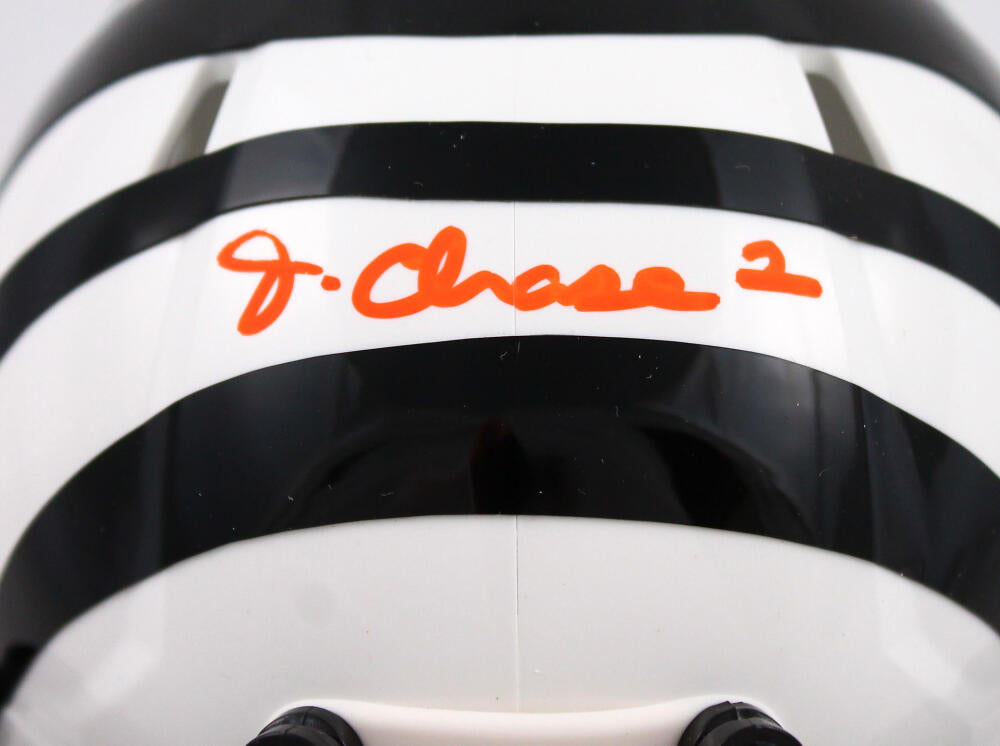 Ja'Marr Chase Autographed Cincinnati Bengals Alternate 2022 Speed Mini –  The Jersey Source