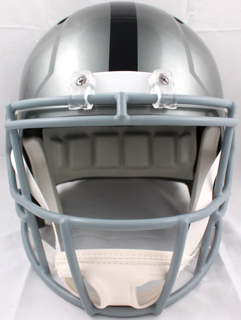 Davante Adams Autographed Las Vegas Raiders Flash Gray Full Size