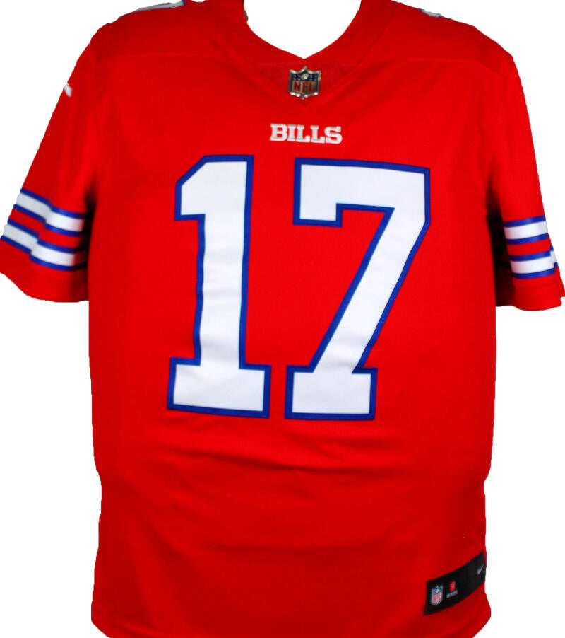 Josh Allen Autographed Buffalo Bills Red NFL Nike Game Jersey-Beckett – The  Jersey Source