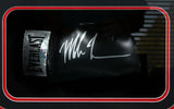 Mike Tyson Autographed Shadow Box Black Everlast Boxing Glove 4-Fiterman Holo *Silver *R Image 2