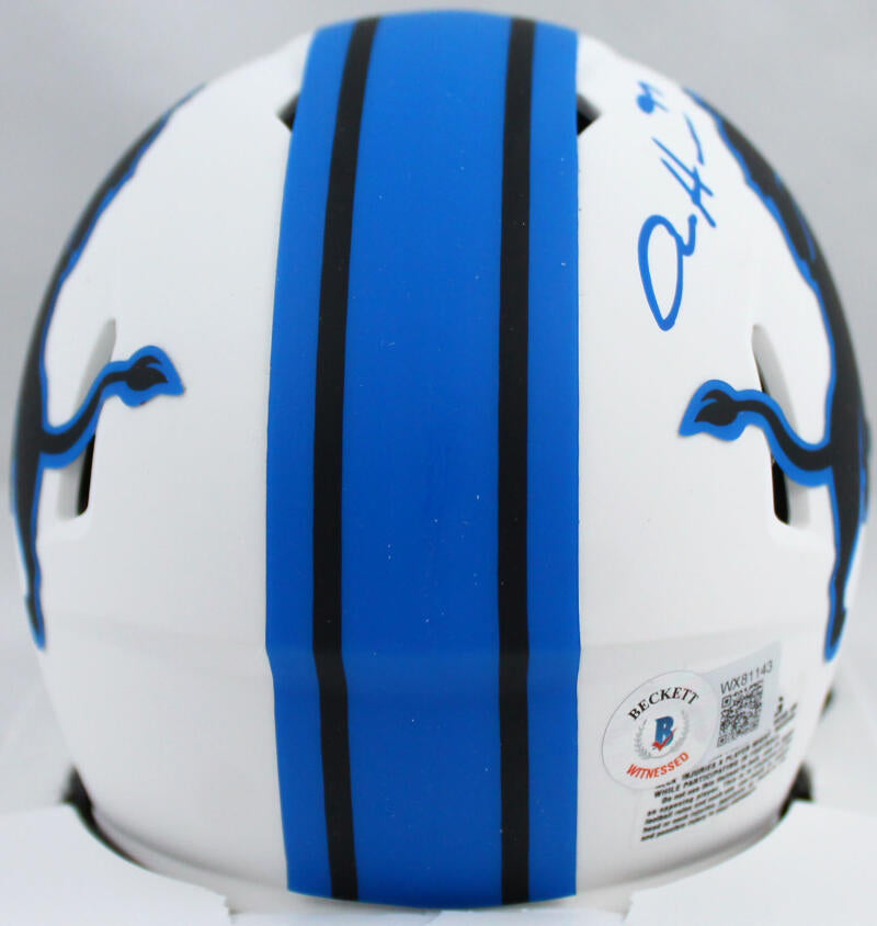 Aidan Hutchinson Signed Official Detroit Lions Mini Helmet Beckett COA –  Signature Authentic