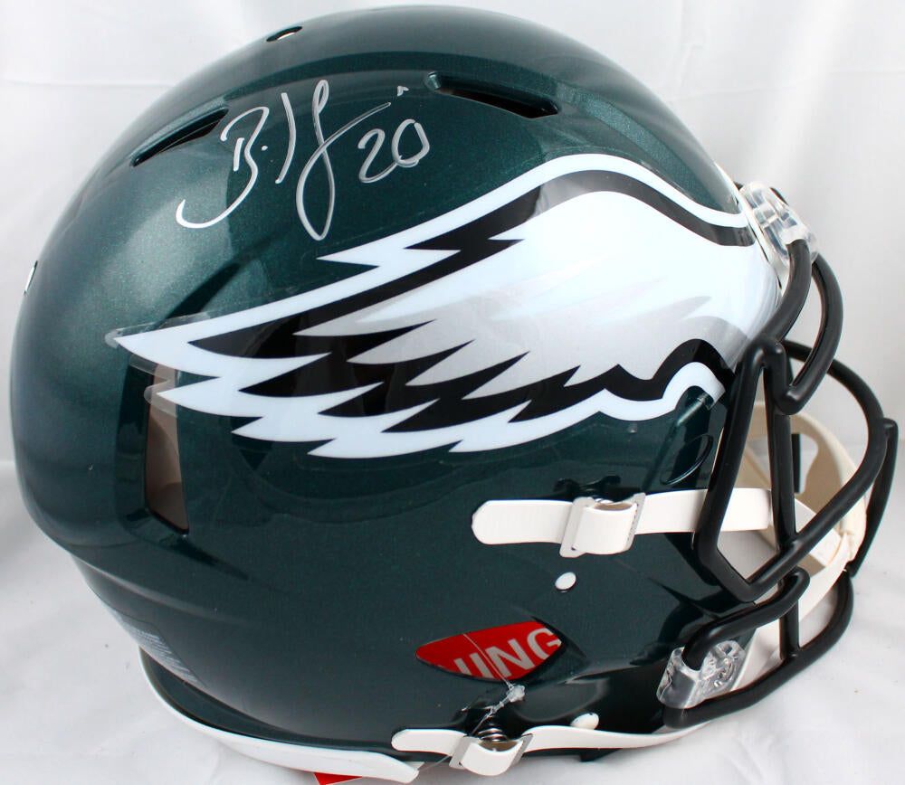 Brian Dawkins Signed Philadelphia Eagles Flat White Authentic