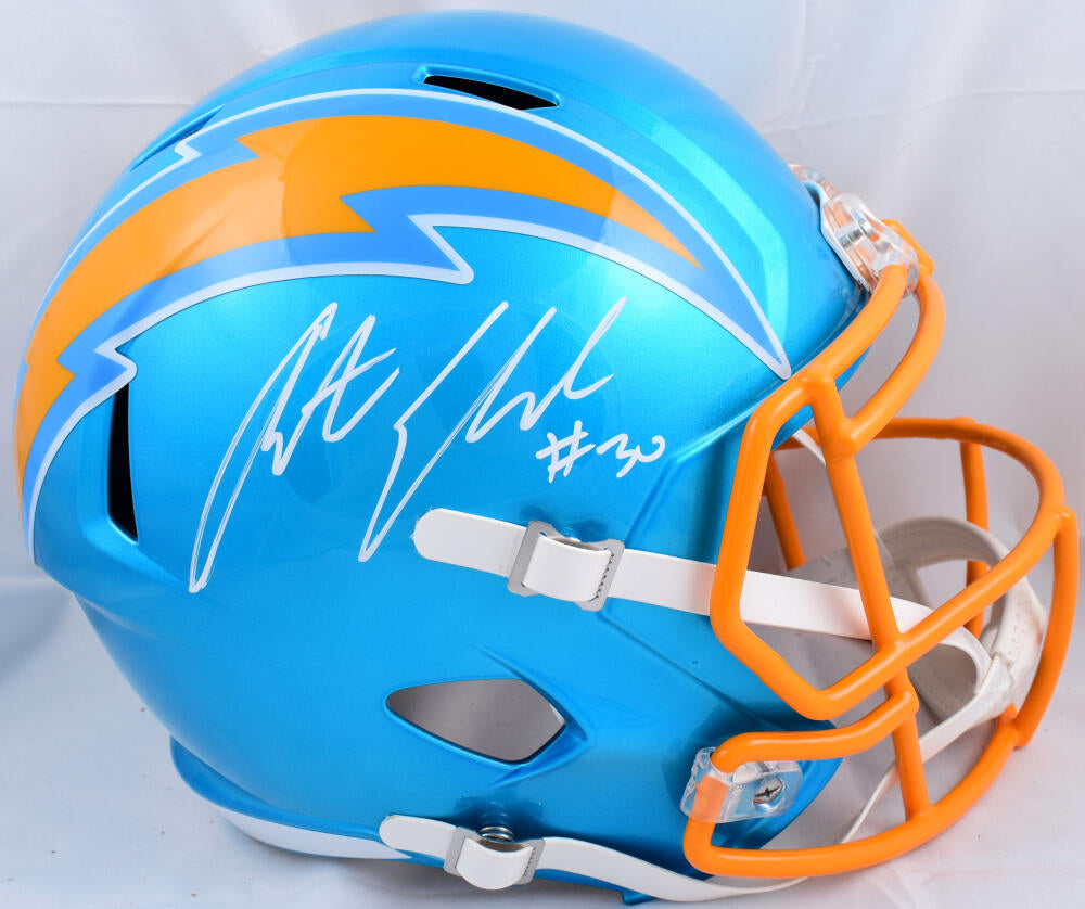 Austin Ekeler Signed Los Angeles Chargers Full-Size Speed Replica Football  Helmet (PSA)