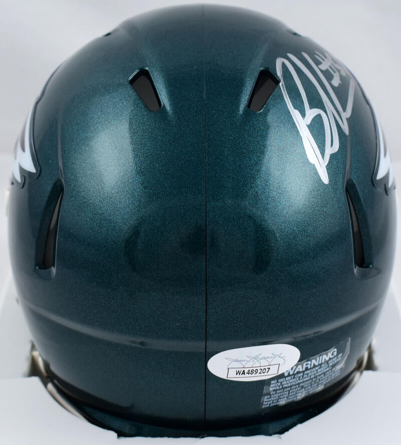 Brandon Graham Autographed Philadelphia Eagles Speed Mini Helmet - JSA W  *Silver