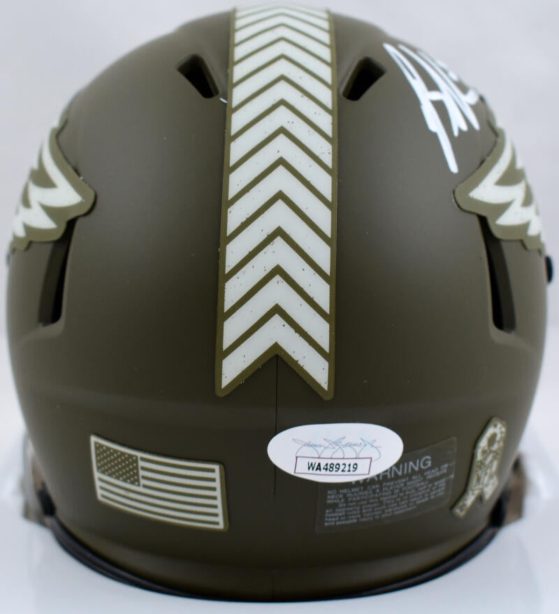 Brandon Graham Signed Philadelphia Eagles Salute to Service Speed