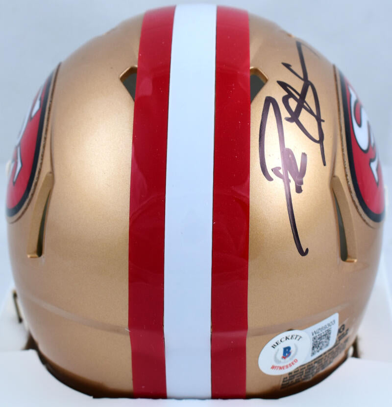 Deion Sanders Autographed San Francisco 49ers F/S 64-95 Speed Helmet-B –  The Jersey Source