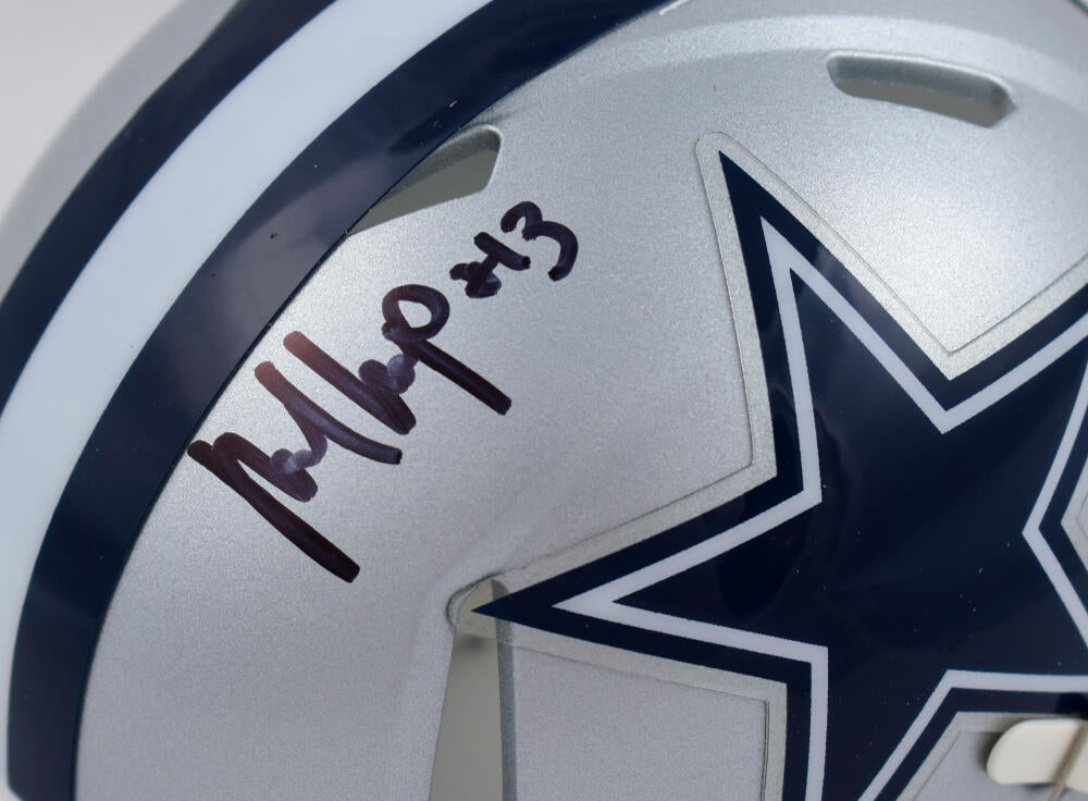 Michael Gallup Signed Dallas Cowboys Riddell Speed Eclipse