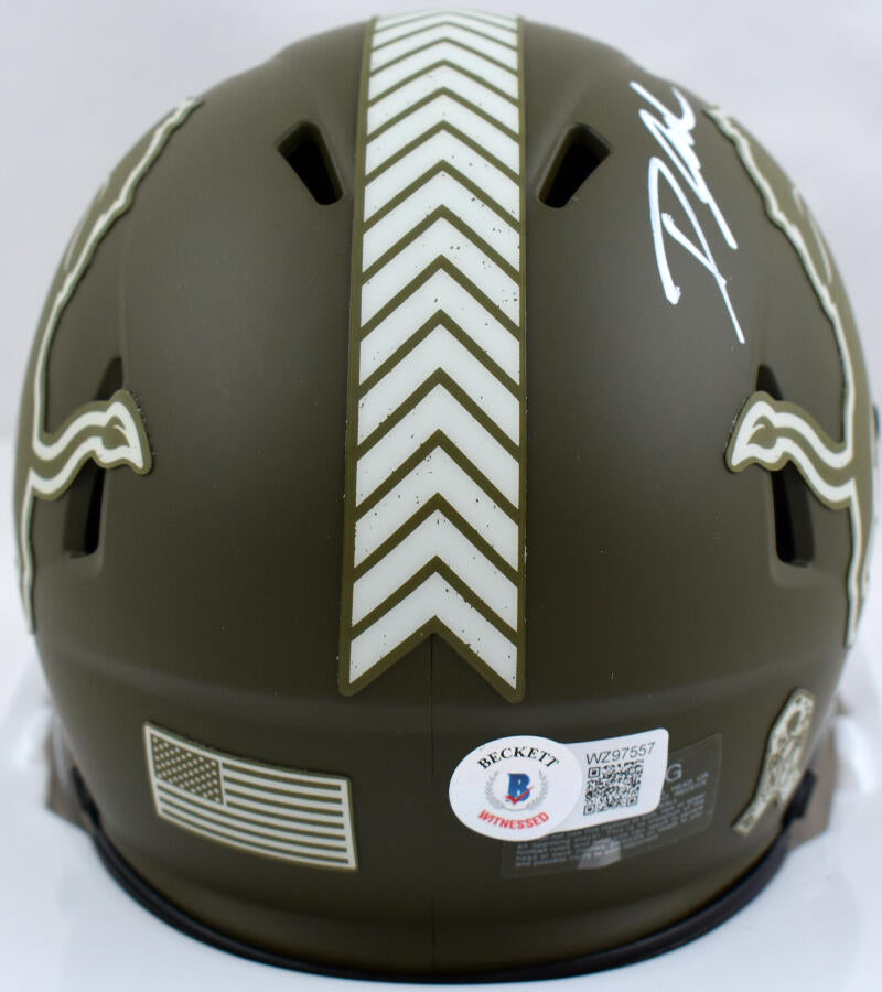 Cincinnati Bengals Riddell Salute To Service Mini Helmet - Detroit