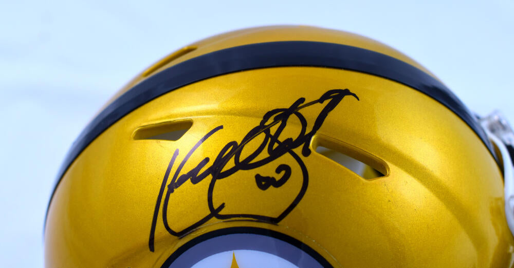 Kordell Stewart Signed Pittsburgh Steelers Flash Mini Helmet with