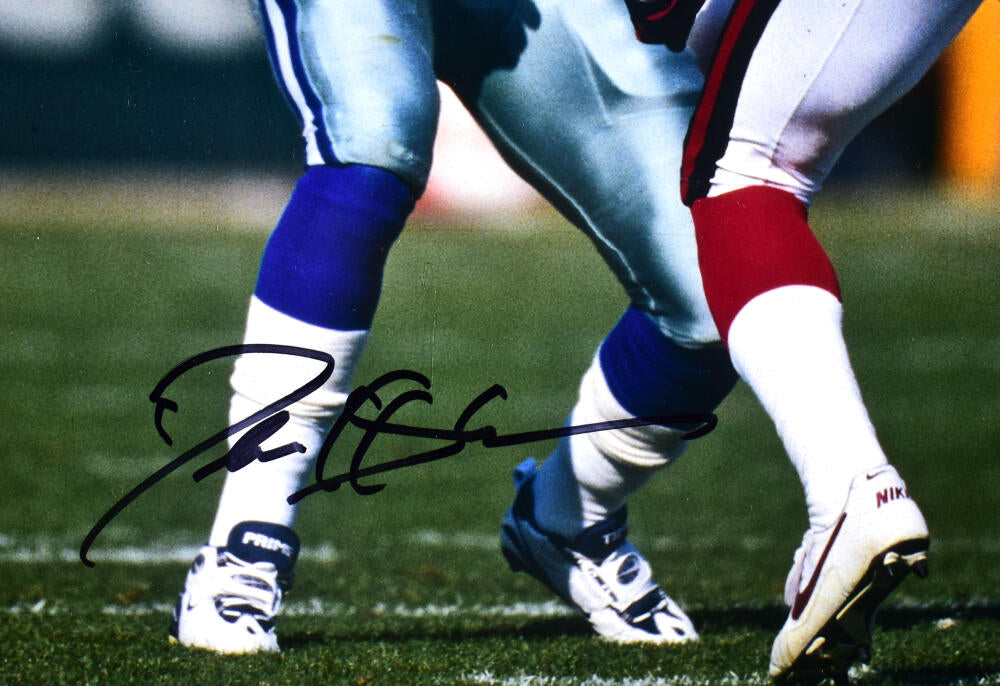 Deion Sanders Autographed Dallas Cowboys 16x20 Photo Beckett Witnessed
