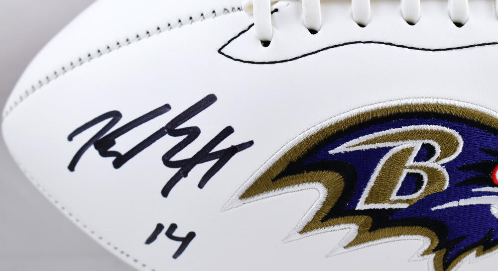 Kyle Hamilton Autographed Baltimore Ravens Logo Football- JSA W *Black –  The Jersey Source