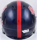 Archie Manning Autographed Ole Miss Rebels Speed Mini Helmet- Fanatics *Silver Image 3