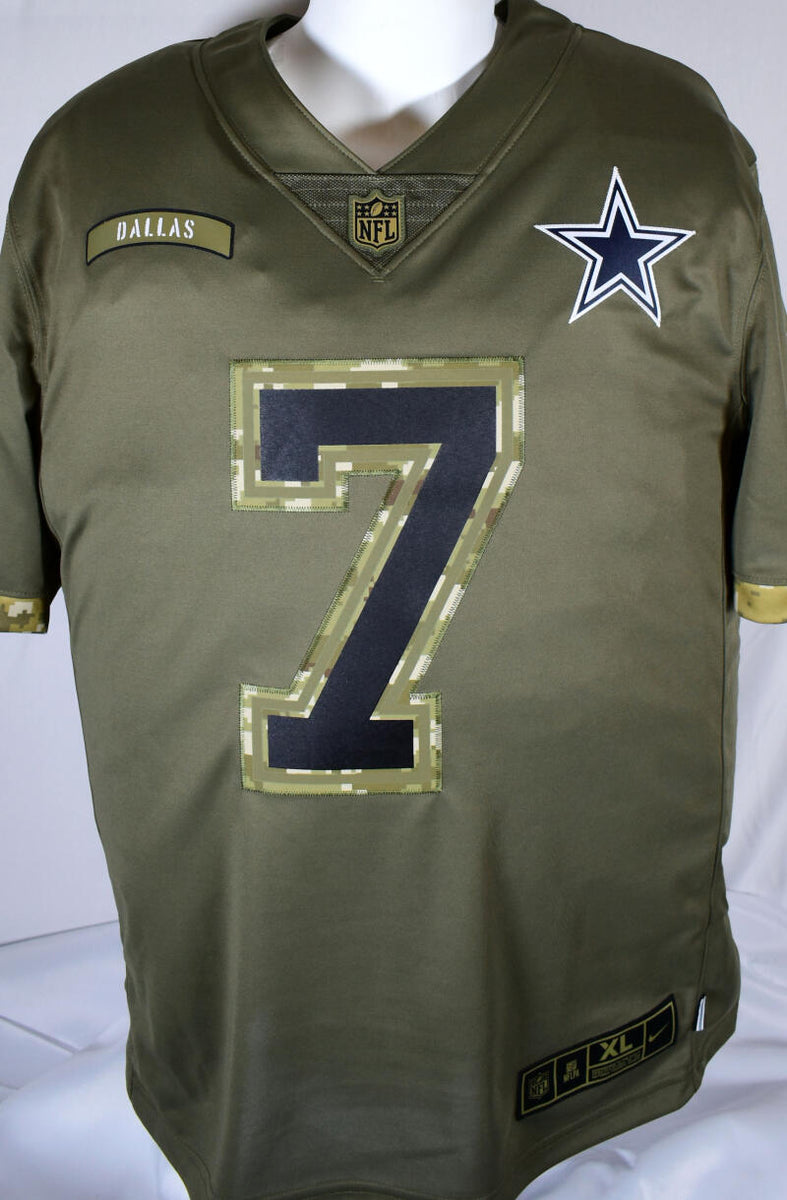 Cowboys Trevon Diggs Signed Salute to Service Jersey & Under Armor  Cleat PSA/BAS