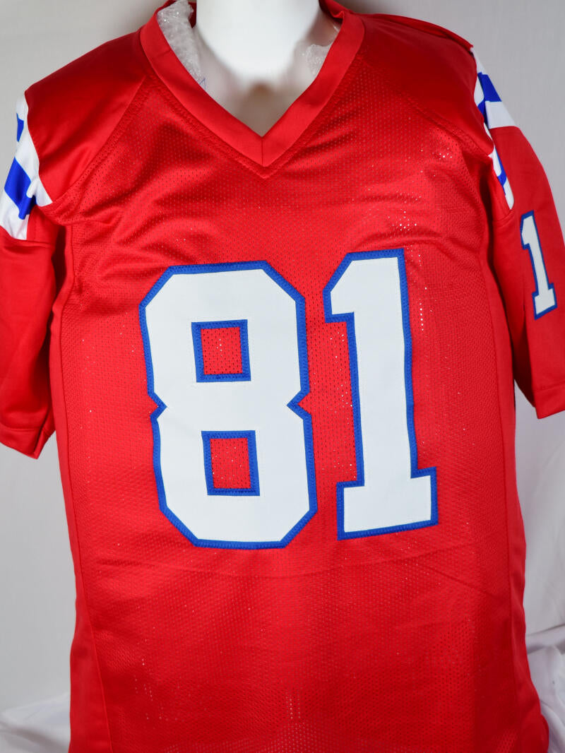 Randy Moss Autographed Red Pro Style Jersey - Beckett W Hologram *Blac –  The Jersey Source
