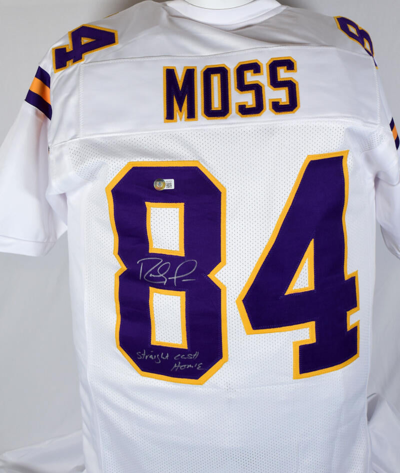 : Randy Moss Minnesota Vikings Signed Autograph Custom