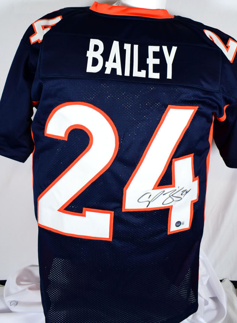 Champ Bailey Autographed Denver Broncos Custom Jersey