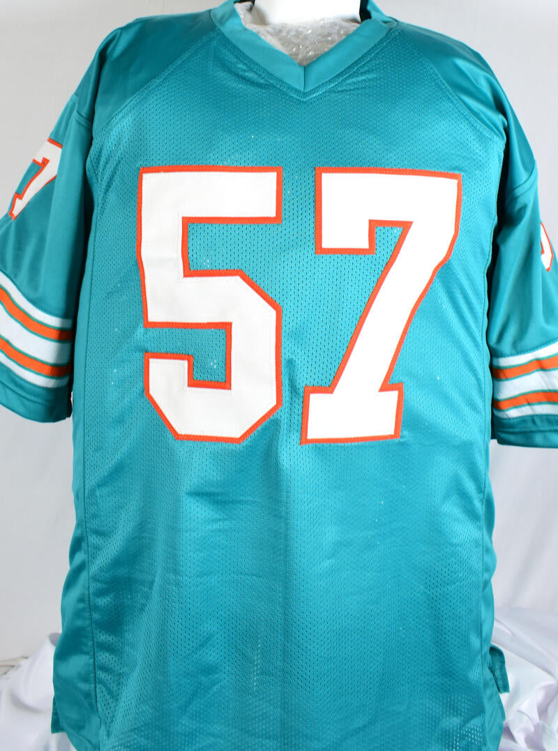 Dwight Stephenson Autographed Miami Dolphins Football NFL Jersey